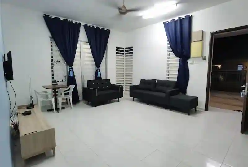 ruang tamu selesa homestay kotasas